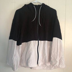 White and black, jacket